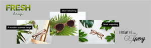 Breathe By Getspexy Available Only At S.R.Gopal Rao Stores. Wooden Eyewear Collection 