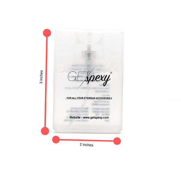 Spectacle Lens Cleaning Solution (Pack Size 3+) - Getspexy