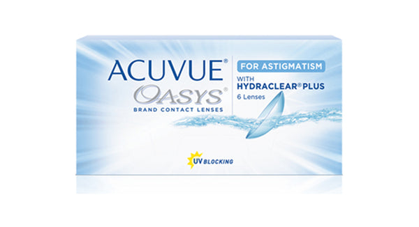 Acuvue Oasys for Astigmatism 6 Lens Pack (Toric) - Getspexy